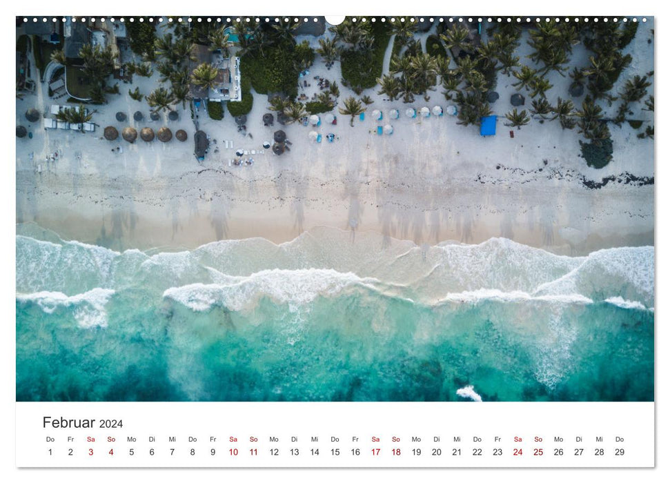 Mexico - An unknown dreamland. (CALVENDO wall calendar 2024) 