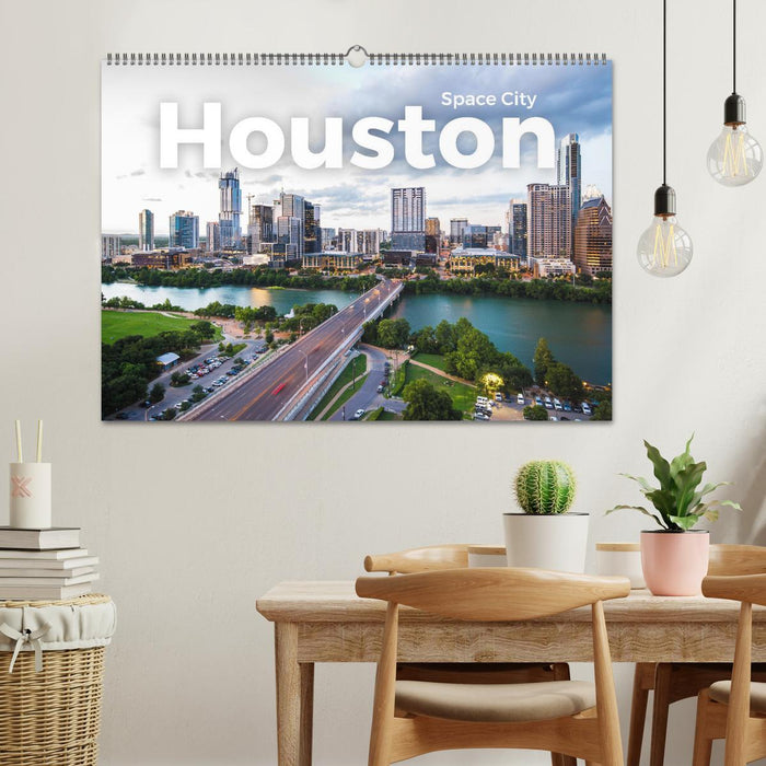 Houston - Space City (Calendrier mural CALVENDO 2024) 