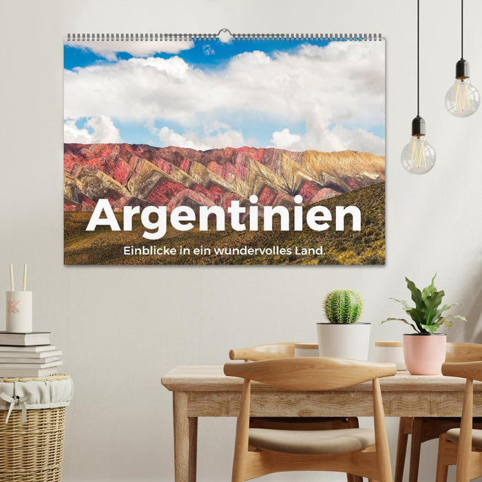 Argentine - aperçu d'un pays merveilleux. (Calendrier mural CALVENDO 2024) 