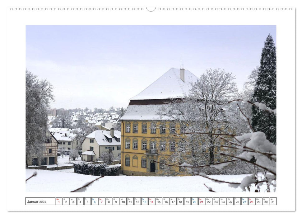 Wernau (Neckar), eine sympathische Stadt im Fokus (CALVENDO Premium Wandkalender 2024)