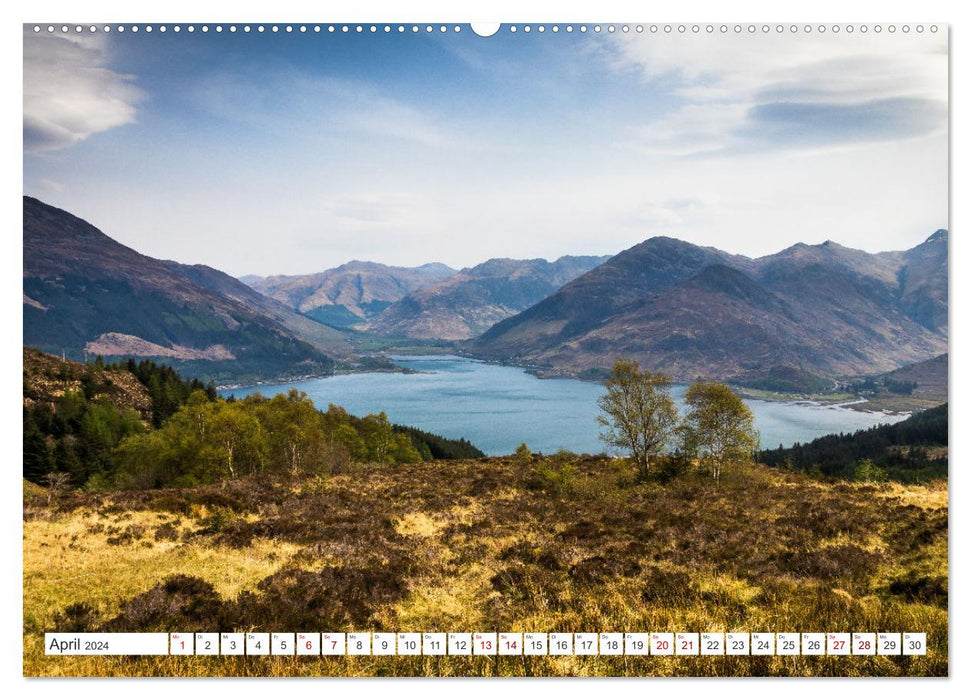 Isle of Skye - A journey through the northwest of Scotland (CALVENDO Premium Wall Calendar 2024) 