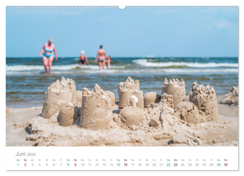 Insel Usedom - It‘s Summer Time (CALVENDO Premium Wandkalender 2024)