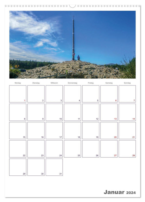 Mein Weg nach Santiago de Compostela (CALVENDO Wandkalender 2024)