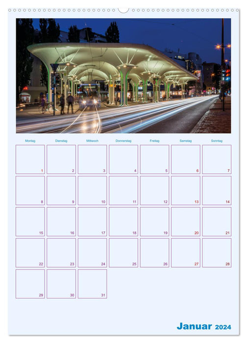 State capitals - Twelve times Germany (CALVENDO wall calendar 2024) 