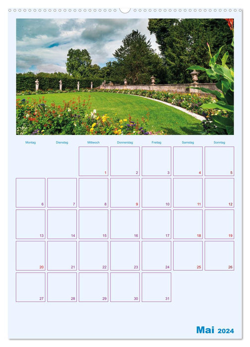 State capitals - Twelve times Germany (CALVENDO wall calendar 2024) 