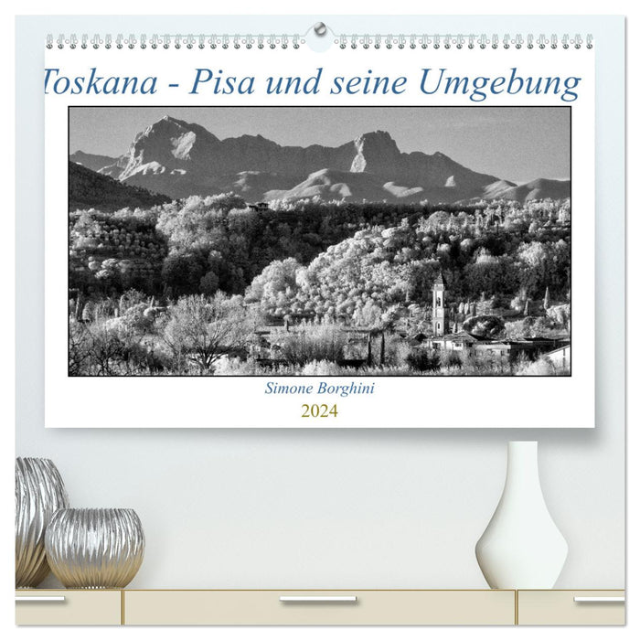 Toscane - Pise et ses environs (Calendrier mural CALVENDO Premium 2024) 