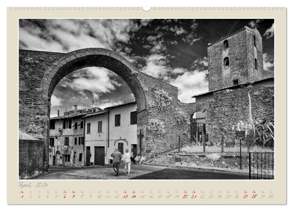 Toscane - Pise et ses environs (Calendrier mural CALVENDO Premium 2024) 