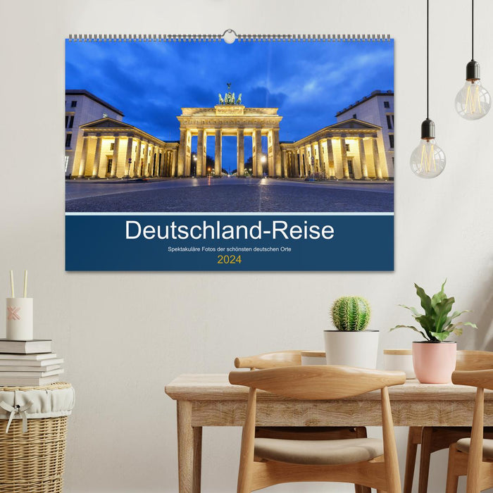 Deutschland-Reise (CALVENDO Wandkalender 2024)