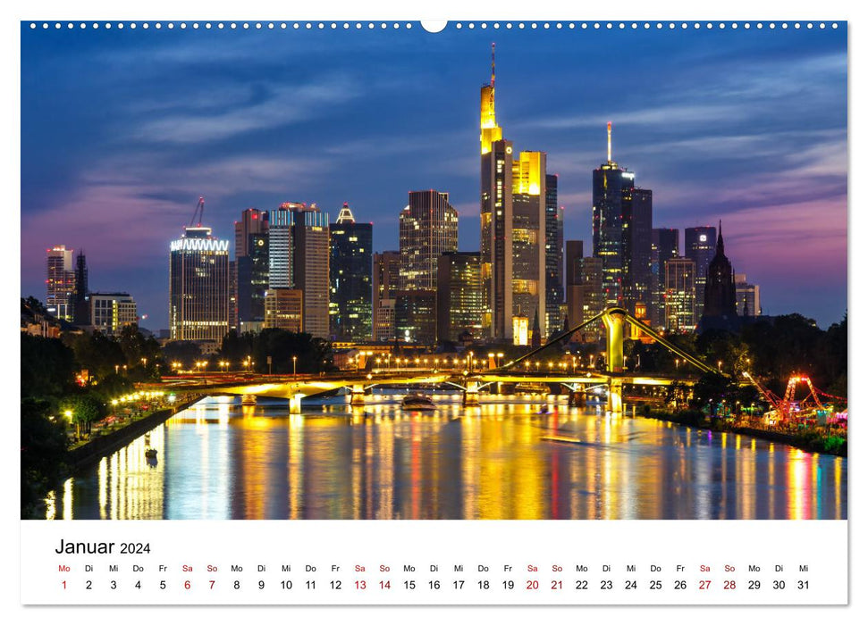 Deutschland-Reise (CALVENDO Wandkalender 2024)