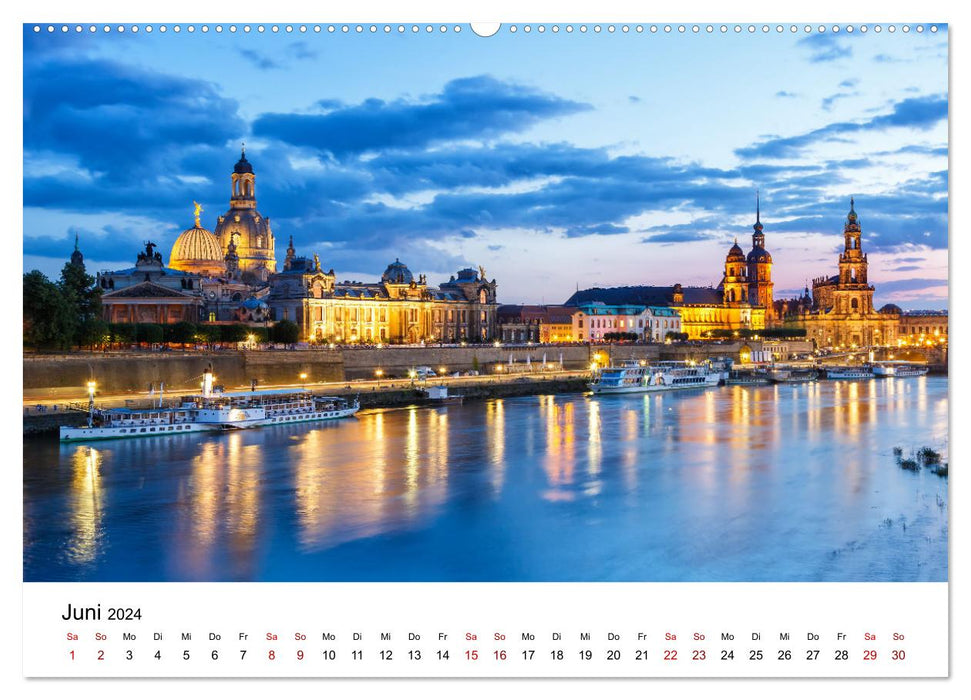 Deutschland-Reise (CALVENDO Wandkalender 2024)