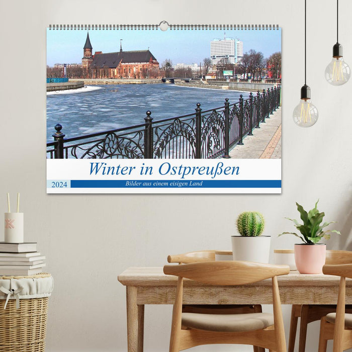 Winter in East Prussia - pictures from an icy land (CALVENDO wall calendar 2024) 
