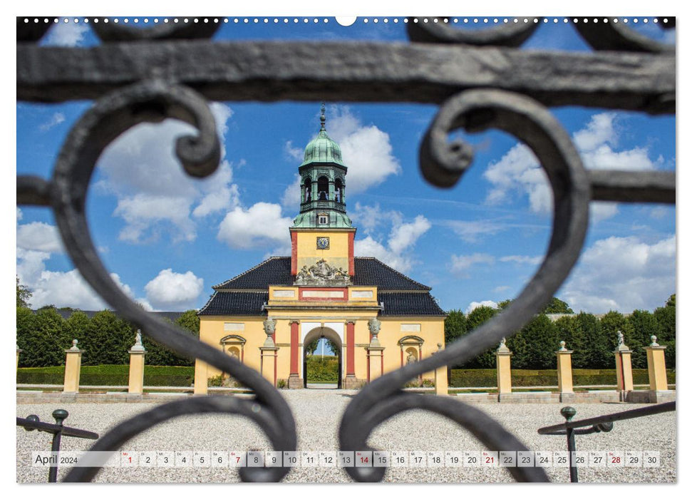 Danemark – Zélande Plus que la mer (Calvendo Premium Calendrier mural 2024) 