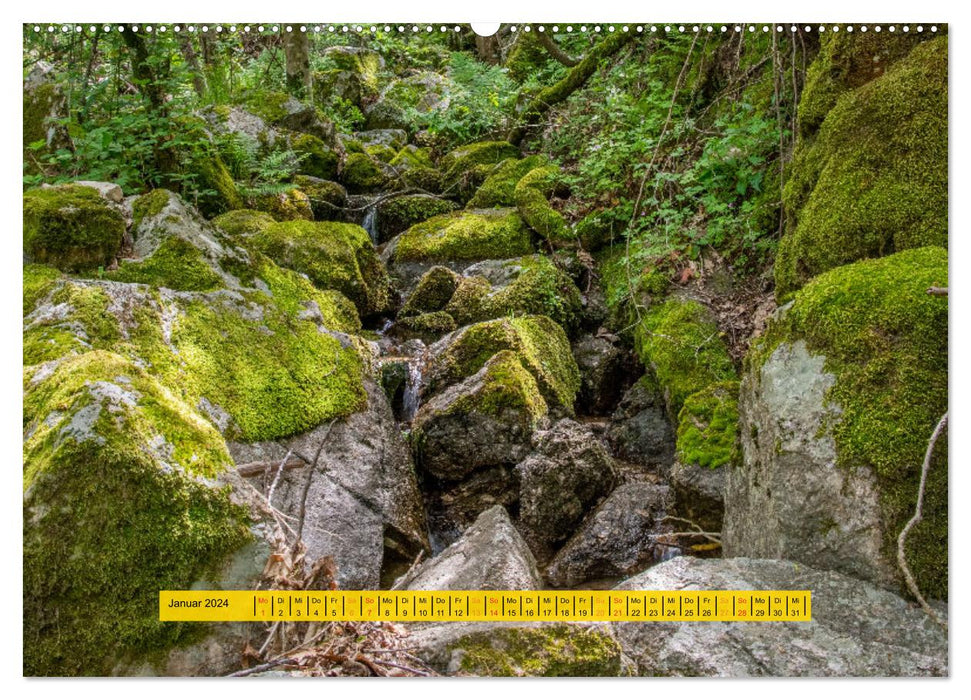 Der Nationalpark Cevennen - Frankreichs wilder Süden (CALVENDO Premium Wandkalender 2024)