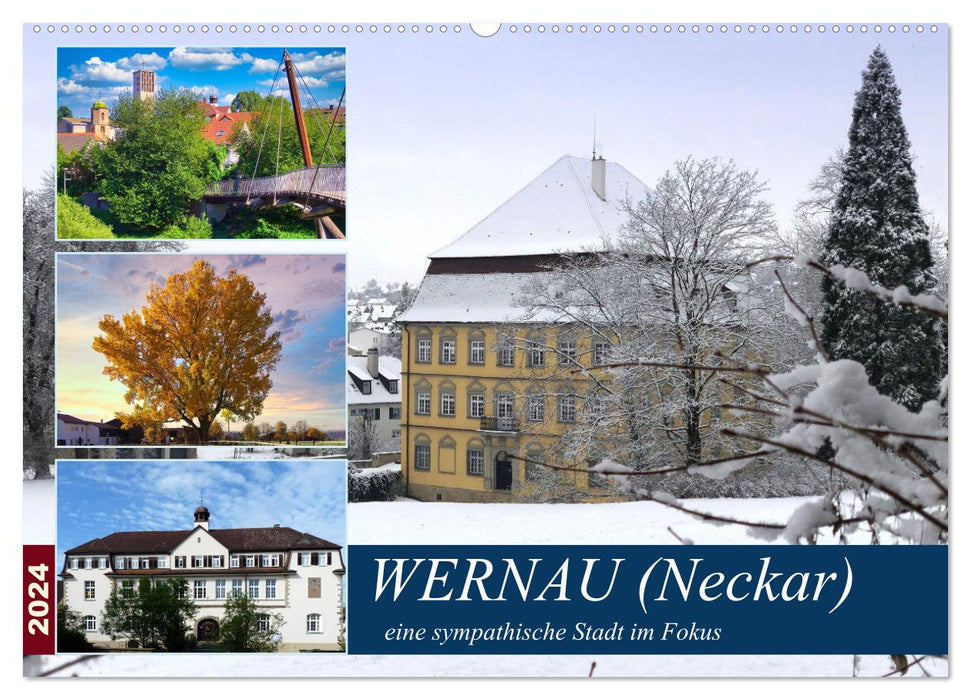 Wernau (Neckar), eine sympathische Stadt im Fokus (CALVENDO Wandkalender 2024)