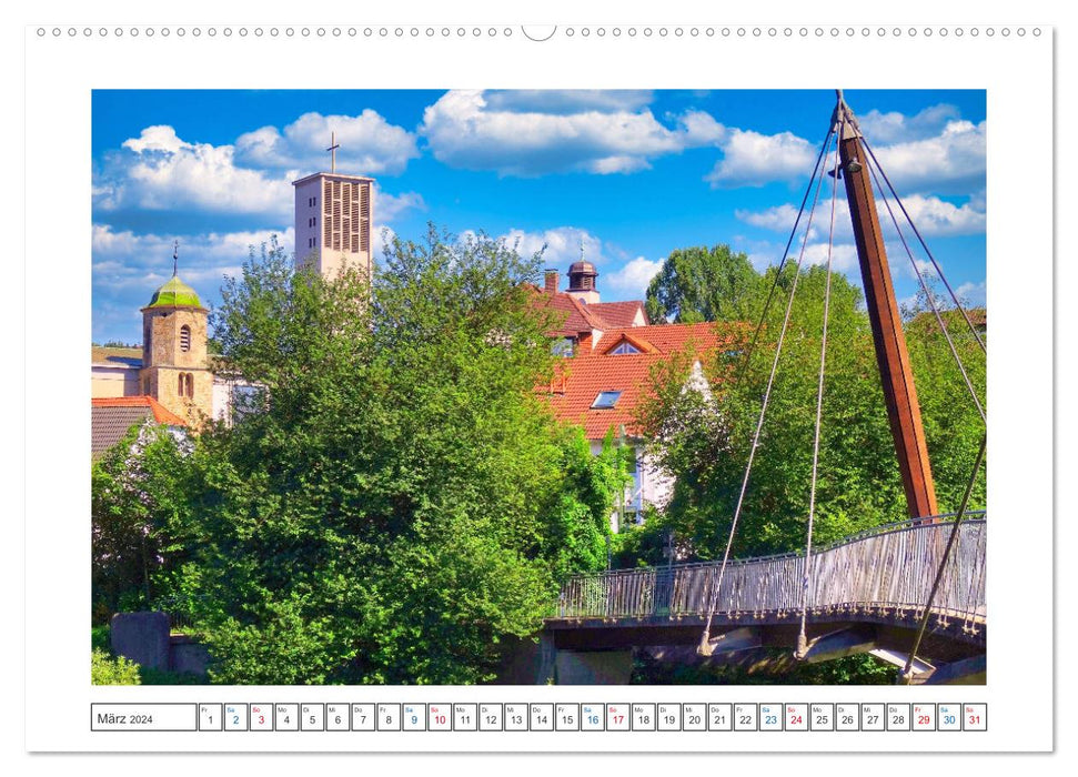 Wernau (Neckar), eine sympathische Stadt im Fokus (CALVENDO Wandkalender 2024)