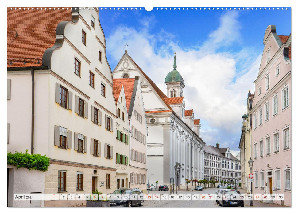 Dillingen an der Donau Impressionen (CALVENDO Premium Wandkalender 2024)