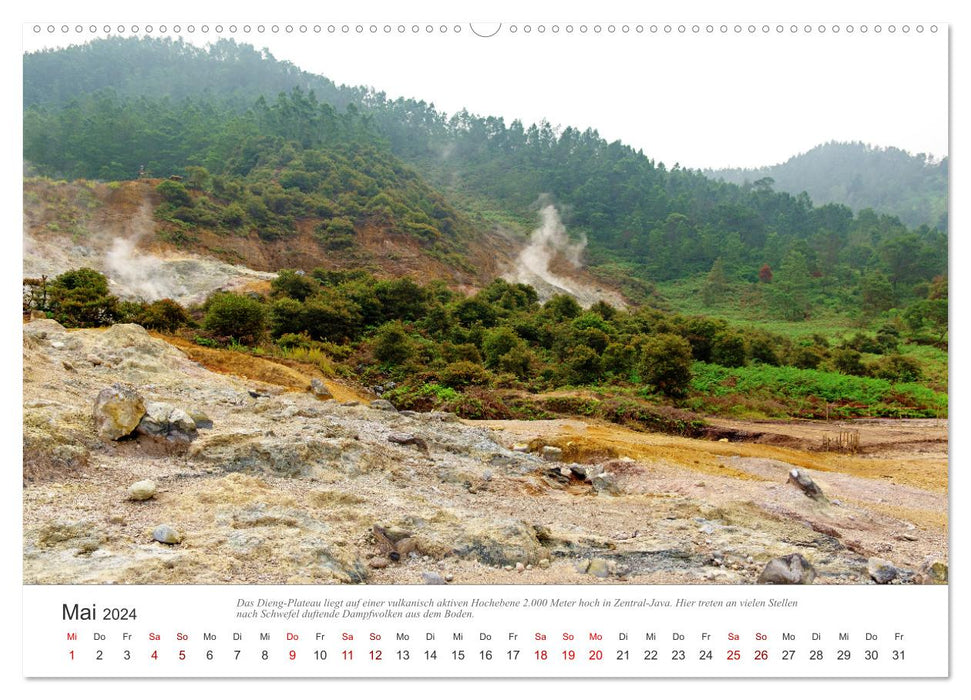 JAVA Natur pur (CALVENDO Wandkalender 2024)