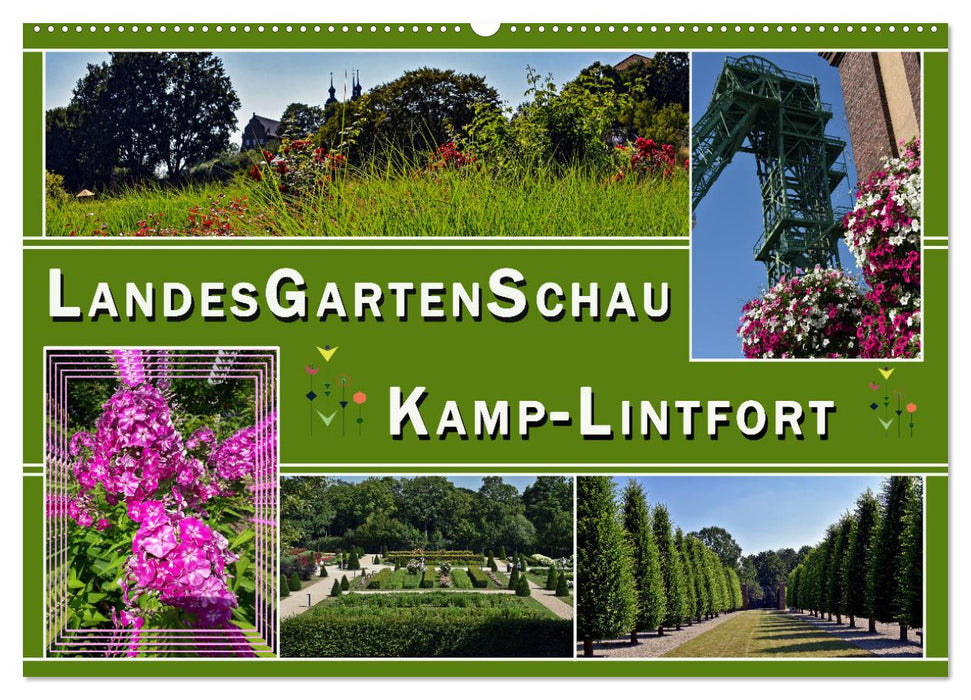 Landesgartenschau Kamp-Lintfort (CALVENDO Wandkalender 2024)