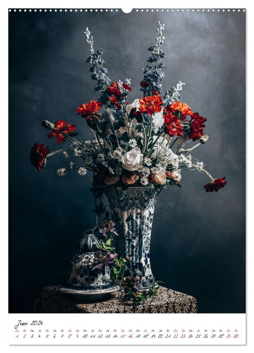 Blumen Bouquet (CALVENDO Premium Wandkalender 2024)