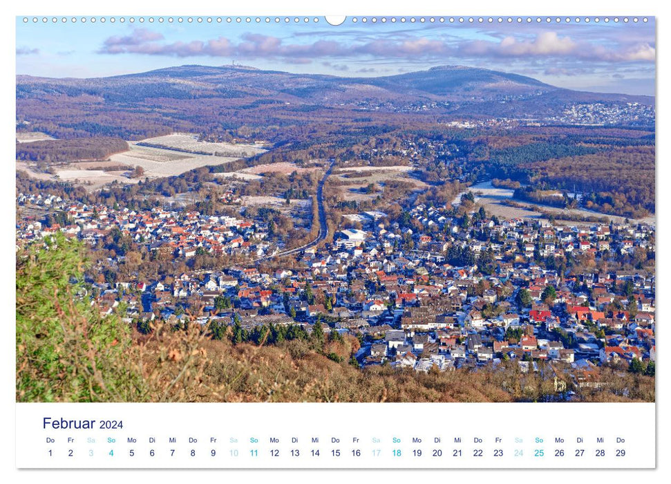 Kerniges Kelkheim - Taunusbilder (CALVENDO Premium Wandkalender 2024)