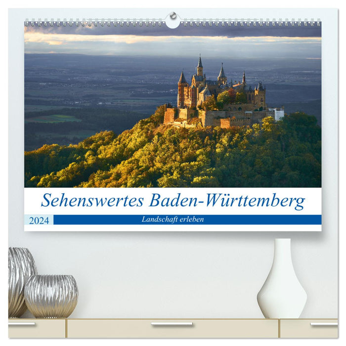 Sehenswertes Baden-Württemberg (CALVENDO Premium Wandkalender 2024)