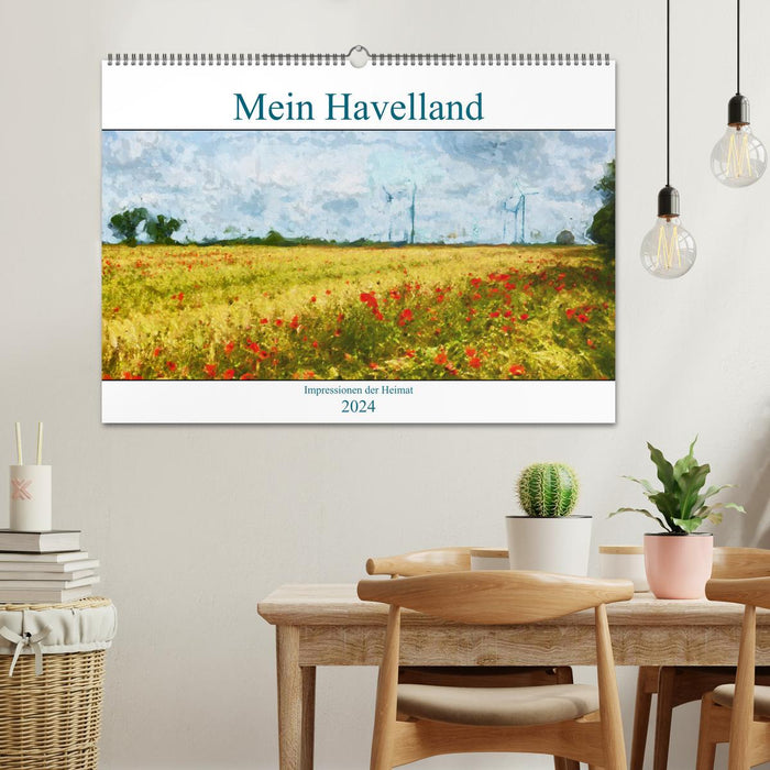Mein Havelland - Impressionen der Heimat (CALVENDO Wandkalender 2024)