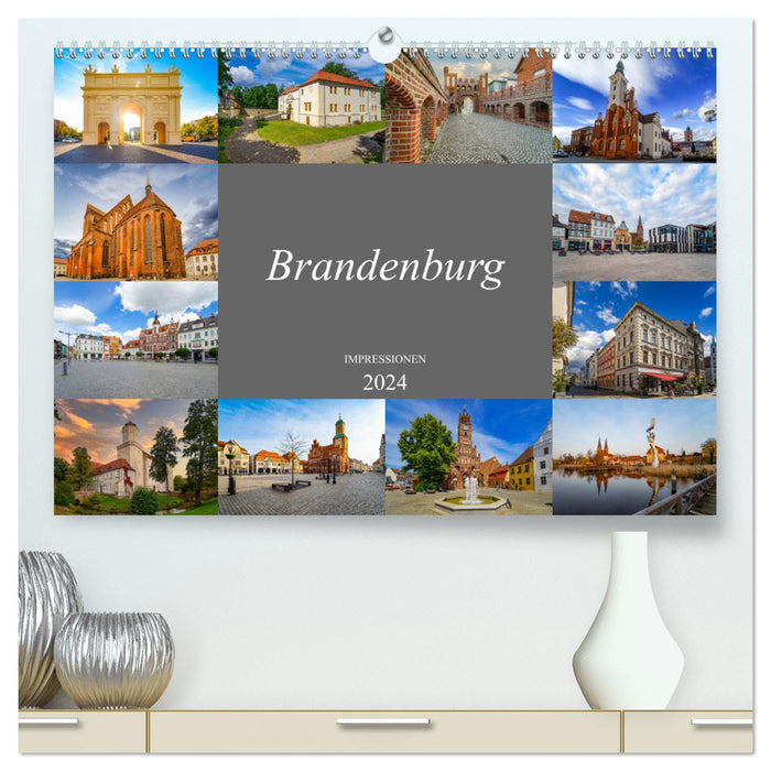 Brandenburg Impressionen (CALVENDO Premium Wandkalender 2024)