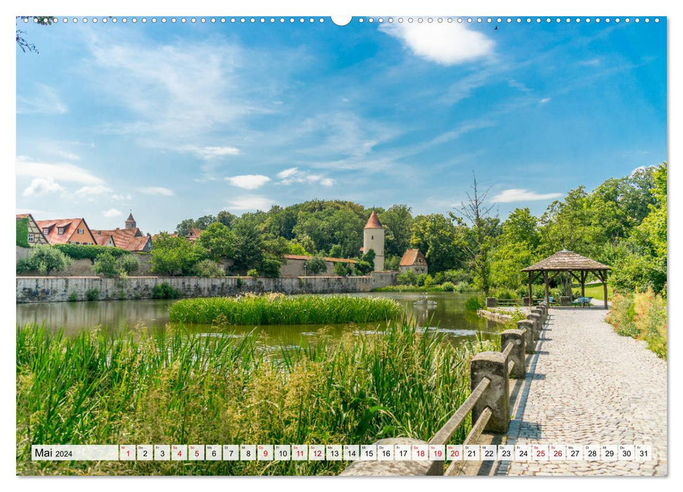 A walk through Dinkelsbühl (CALVENDO Premium Wall Calendar 2024) 