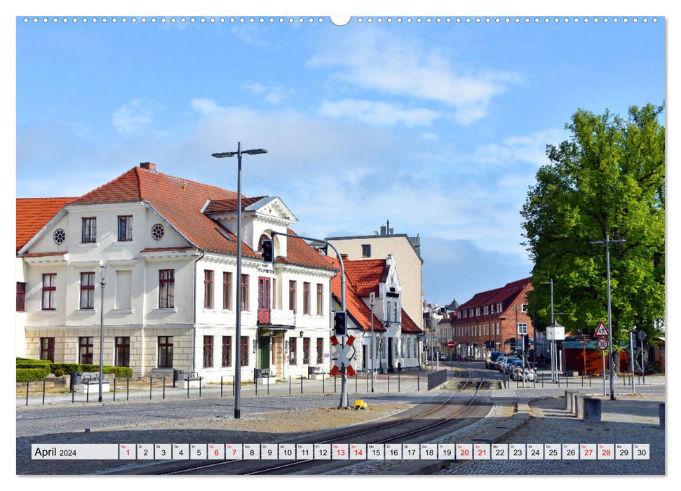 Idyllic BAD DOBERAN, a small town worth seeing (CALVENDO wall calendar 2024) 