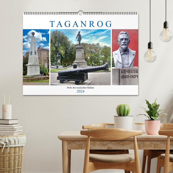 Taganrog - Pearl of the Russian South (CALVENDO wall calendar 2024) 