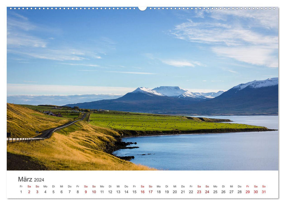 Iceland - More than just an island. (CALVENDO Premium Wall Calendar 2024) 