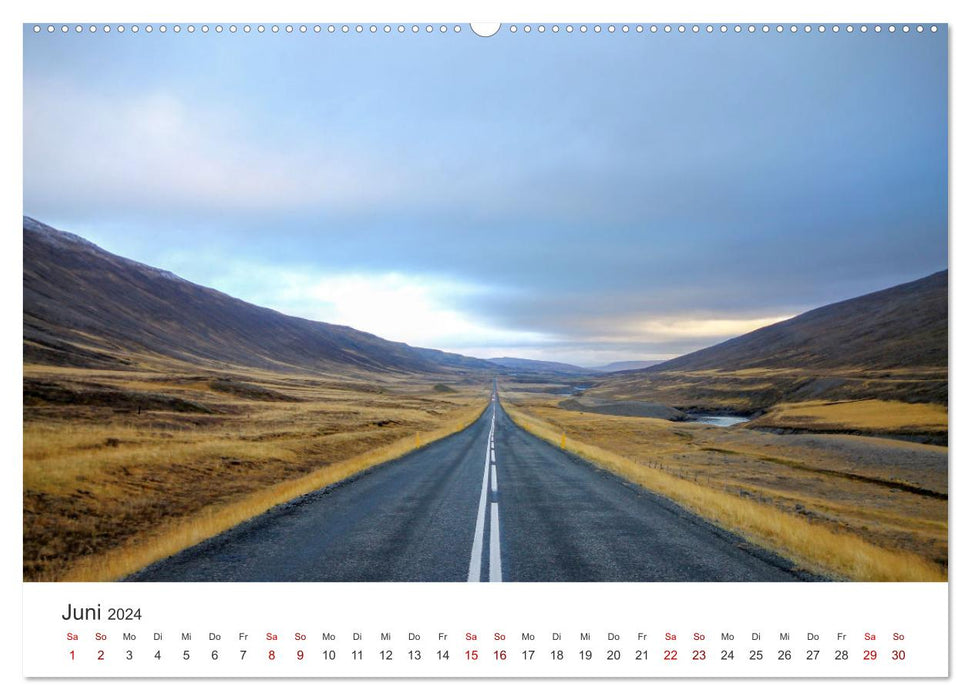 Iceland - More than just an island. (CALVENDO Premium Wall Calendar 2024) 