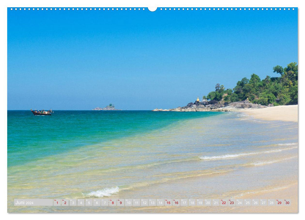 MYANMAR - Land der Pagoden (CALVENDO Premium Wandkalender 2024)