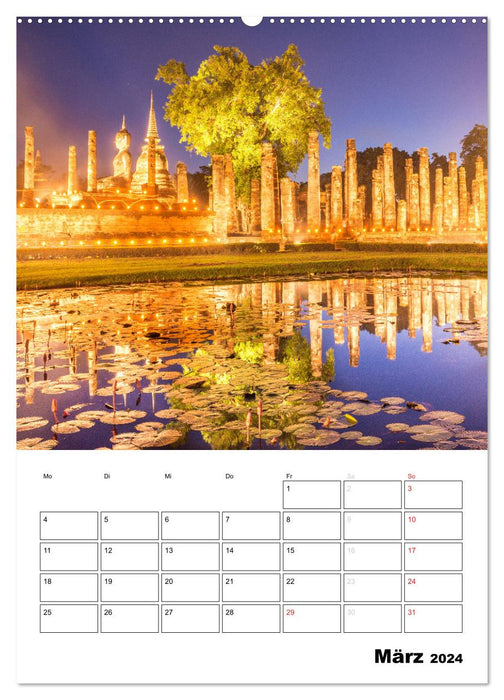THAILAND - Mein Urlaubsplaner (CALVENDO Premium Wandkalender 2024)