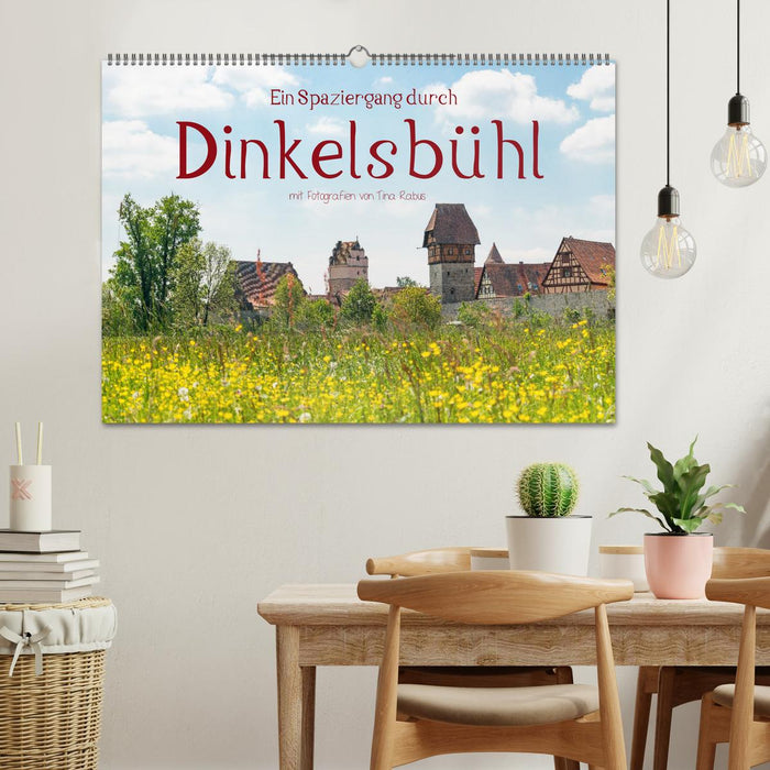 A walk through Dinkelsbühl (CALVENDO wall calendar 2024) 