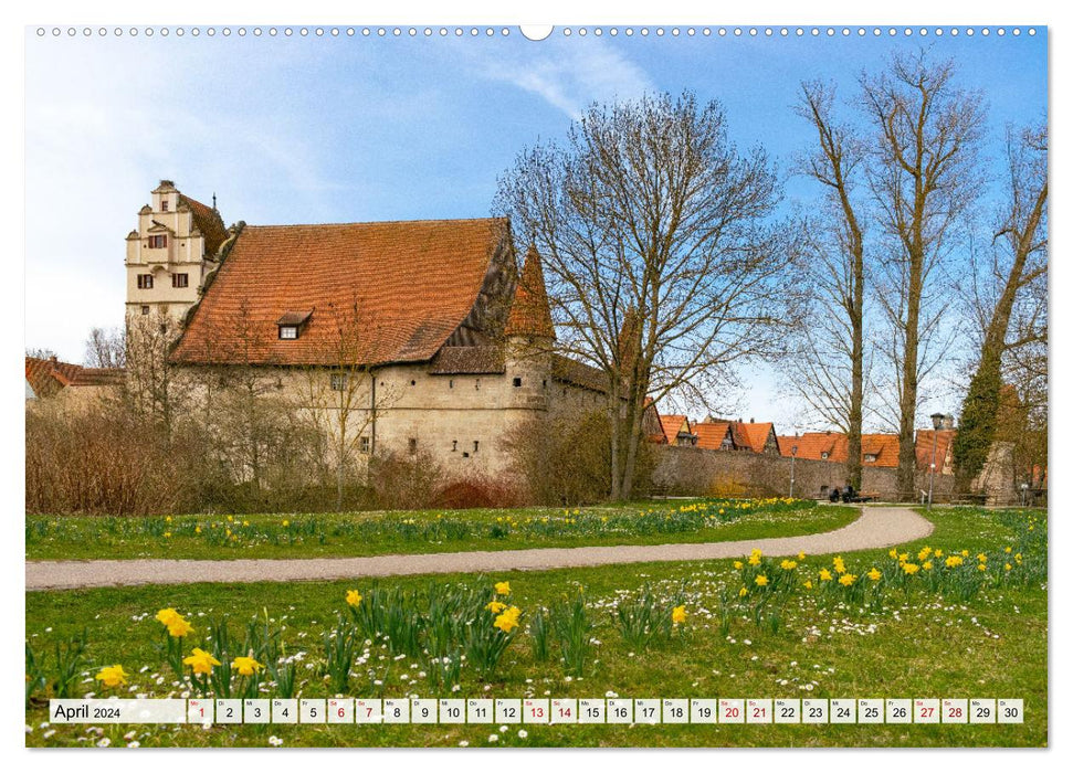 Ein Spaziergang durch Dinkelsbühl (CALVENDO Wandkalender 2024)