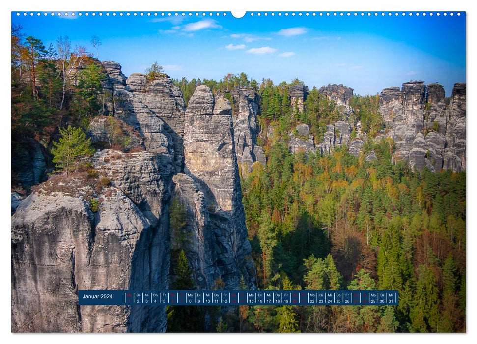 Landschaftsbilder Deutschland und Europa (CALVENDO Premium Wandkalender 2024)
