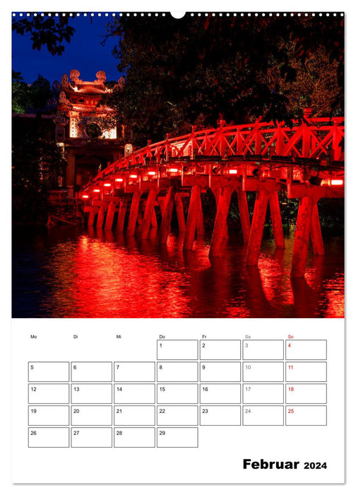 Mein schönes Vietnam (CALVENDO Wandkalender 2024)