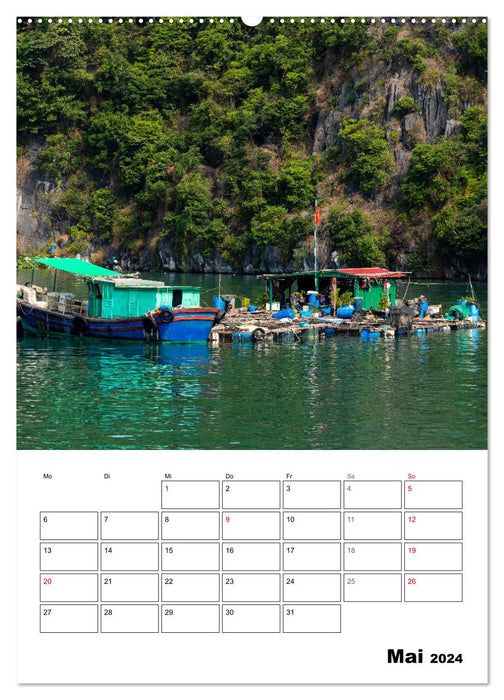 Mein schönes Vietnam (CALVENDO Wandkalender 2024)