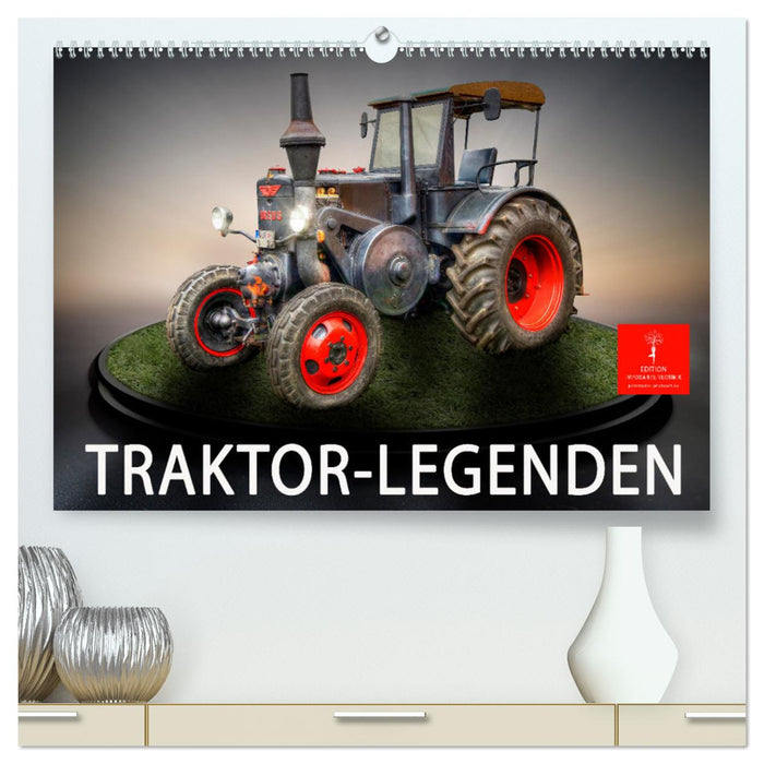 Tracteur - Géants (Calvendo Premium Wall Calendar 2024) 