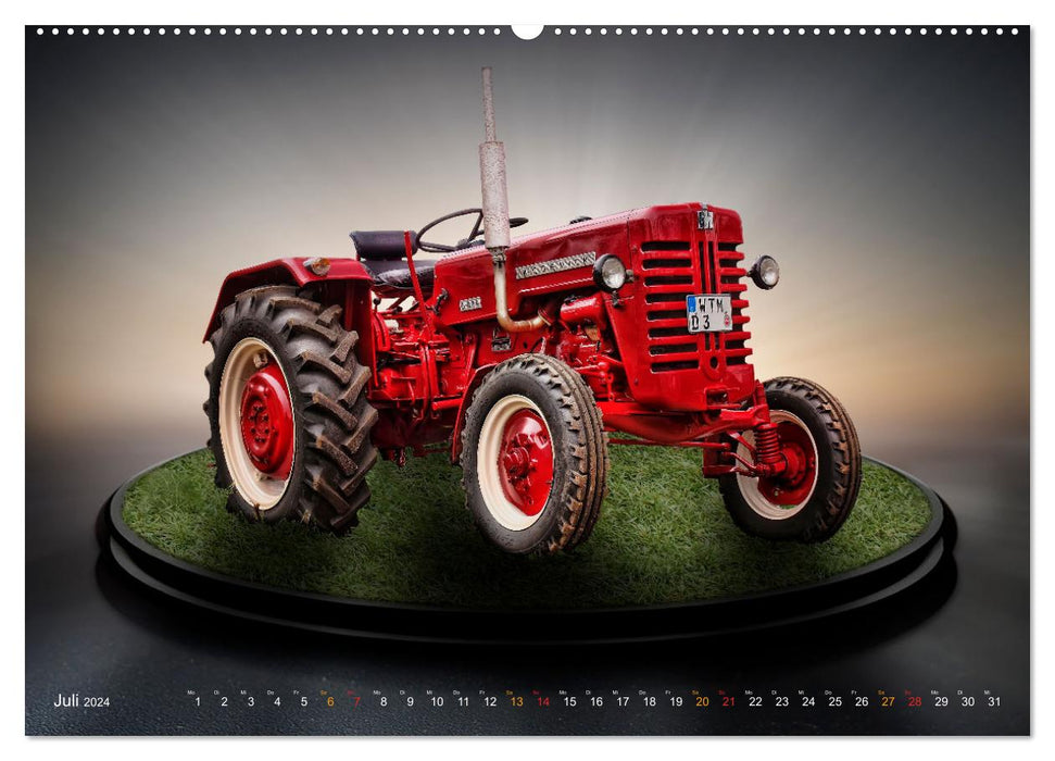 Traktor - Giganten (CALVENDO Premium Wandkalender 2024)