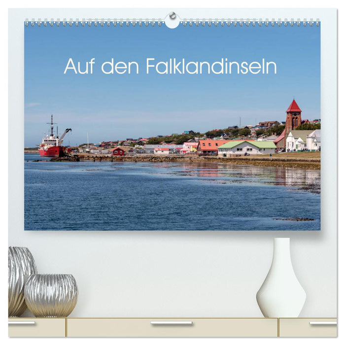 Sur les îles Falkland (Calvendo Premium Wall Calendar 2024) 