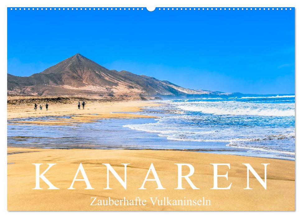 Kanaren - Zauberhafte Vulkaninseln (CALVENDO Wandkalender 2024)