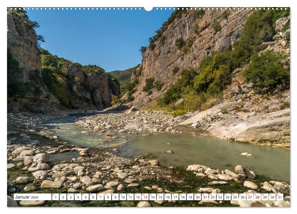 Canyons, Schluchten und Klammen (CALVENDO Premium Wandkalender 2024)