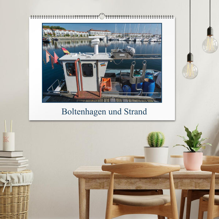 Boltenhagen und Strand (CALVENDO Wandkalender 2024)