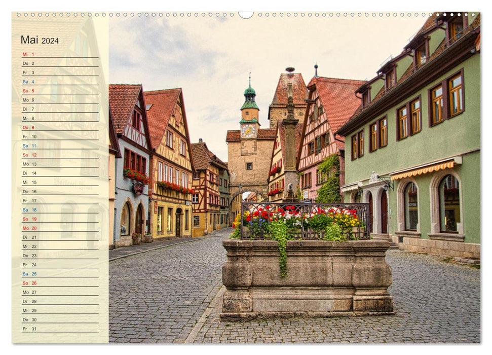 Schöne Orte in Deutschland (CALVENDO Wandkalender 2024)