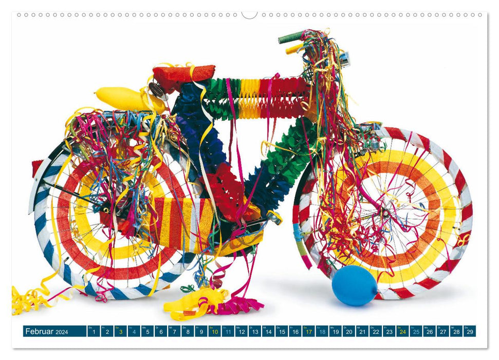 MaskeRADe - Blütezeit des Rades (CALVENDO Premium Wandkalender 2024)