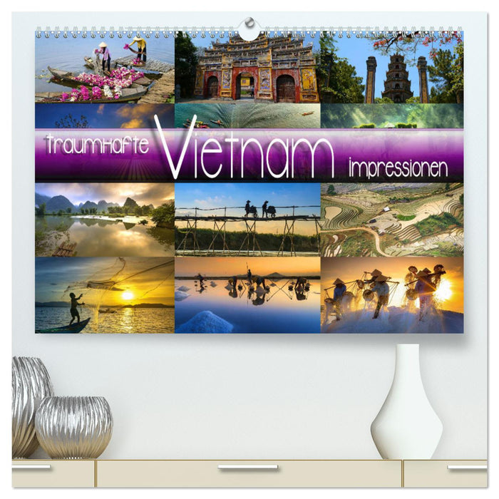 Traumhafte Vietnam Impressionen (CALVENDO Premium Wandkalender 2024)