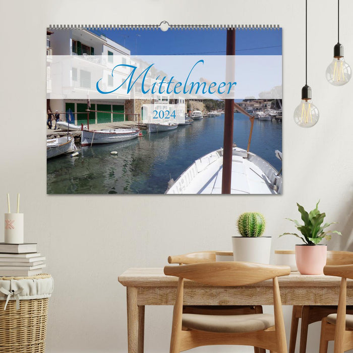 Mittelmeer 2024 (CALVENDO Wandkalender 2024)