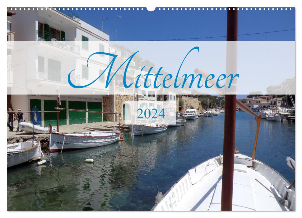 Méditerranée 2024 (Calendrier mural CALVENDO 2024) 